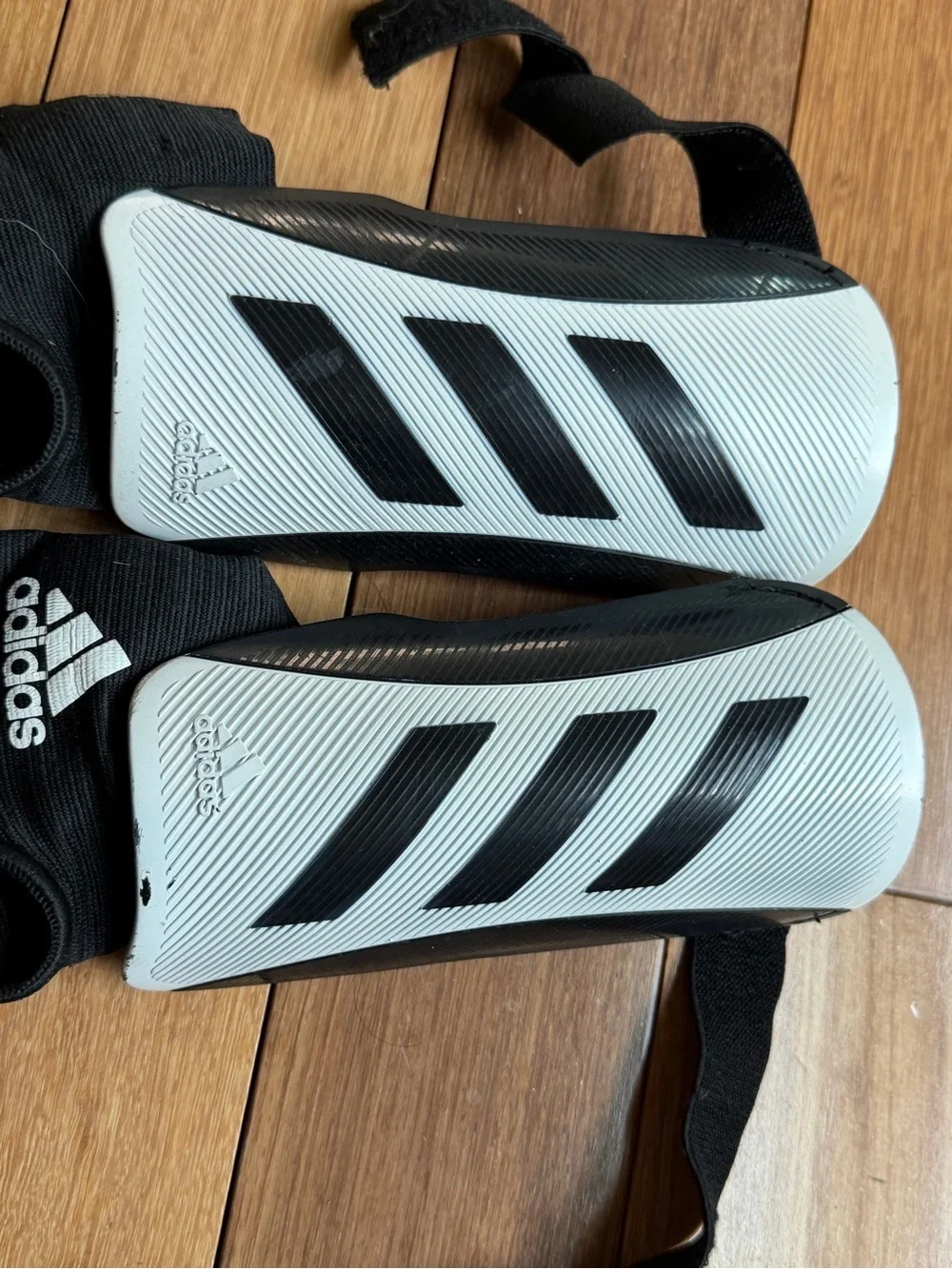 Adidas Soccer Shoes and Shin Guards